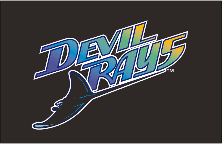 Tampa Bay Devil Rays 1998-2000 Jersey Logo t shirts iron on transfers v2